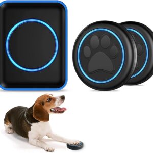 Full House Dog Doorbell for Potty Training, Wireless Pet Doggie Door Bell Training to Go Outside, Waterproof Touch Button, Over 1000 feet Range - Image 1