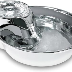 Pioneer Pet Stainless Steel Fountain Raindrop Design - Image 1