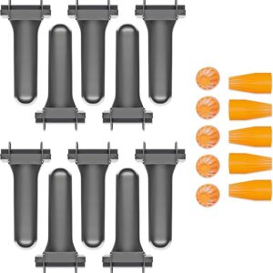 PetsTEK 10 Pack Direct Bury Waterproof Wire Splice Kit, Wire Nut Electrical Connectors for Wire Break Repair, Compatible with PetSafe, SportDog, Dogtra In-Ground Dog Fence Systems, Made in USA - Image 1
